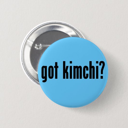 Kimchi? Ronde Button 5,7 Cm (Voorkant /achterkant)