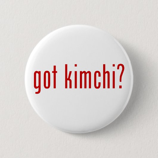 Kimchi? Ronde Button 5,7 Cm (Voorkant)