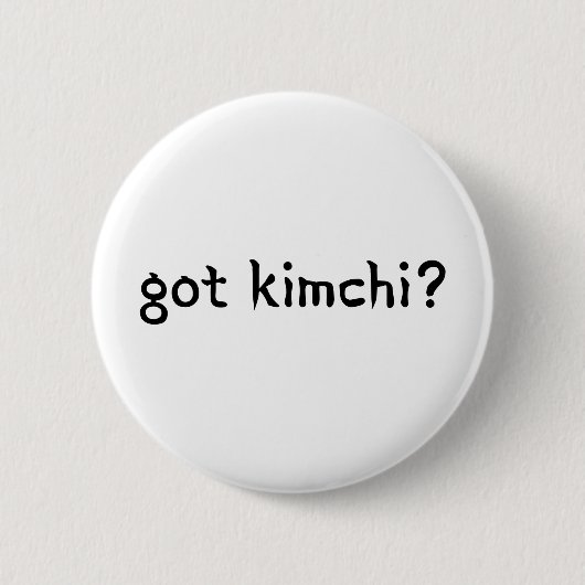 Kimchi? Ronde Button 5,7 Cm (Voorkant)