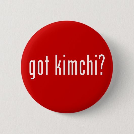 Kimchi? Ronde Button 5,7 Cm (Voorkant)