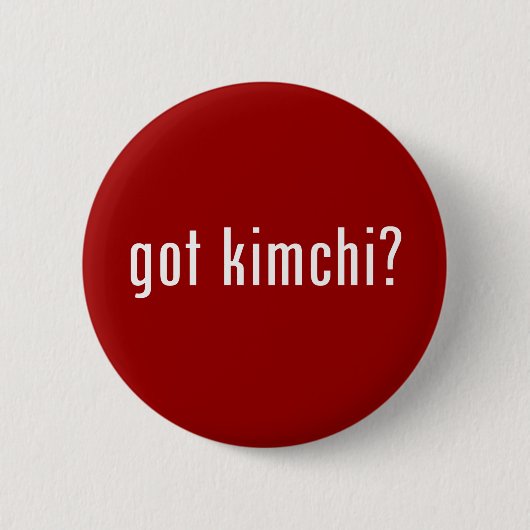 Kimchi? Ronde Button 5,7 Cm (Voorkant)