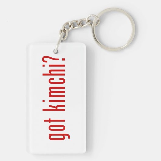 Kimchi? Sleutelhanger (achterkant)