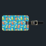 Kimchi Spicy Fun Fermentation Waterverf Bagagelabel<br><div class="desc">Bekijk dit supercoole, frisse en leuke fermentatiepatroon. Kimchi ingrediënten vliegen rond op dit schattige label. Pas de keerzijde aan met jouw naam en tekst. Met de hand geschilderd in de waterverf voor jou! En controleer mijn winkel op meer producten en design! En natuurlijk in contact als je iets op maat...</div>