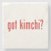 Kimchi? Stenen Onderzetter (Voorkant)