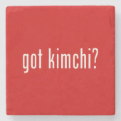 Kimchi? Stenen Onderzetter (Voorkant)