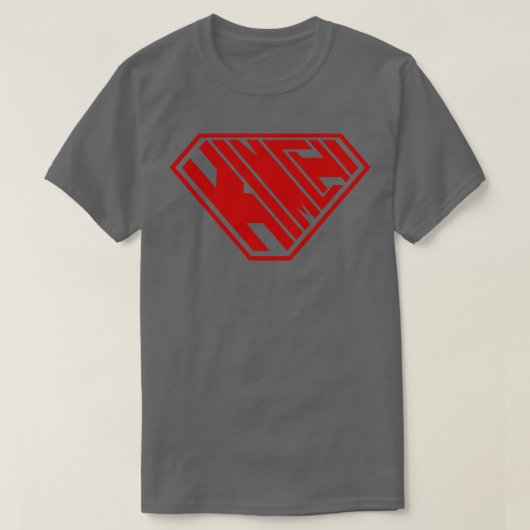 Kimchi SuperEmpowered Red T-shirt (Design voorkant)
