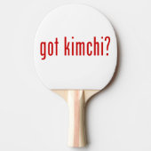 Kimchi? Tafeltennisbatje (Voorkant)