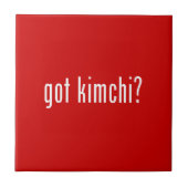 Kimchi? Tegeltje (Voorkant)