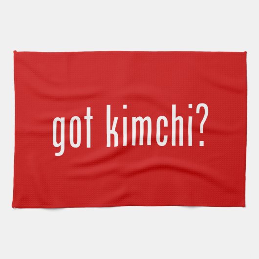 Kimchi? Theedoek (Horizontaal)