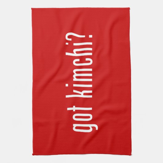 Kimchi? Theedoek (Verticaal)