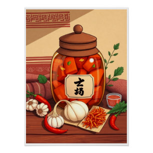 Kimchi uit de Joseon-dynastie Perfect Poster