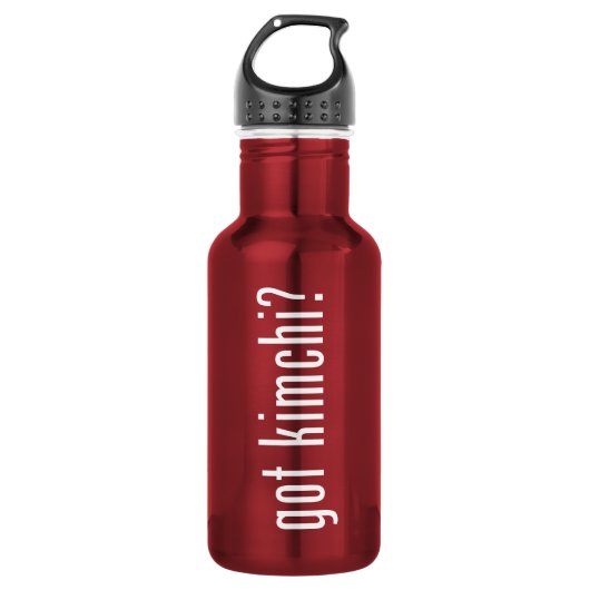 Kimchi? Waterfles (Voorkant)