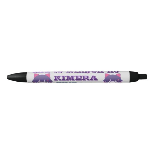 KIME-pen Zwarte Inkt Pen (Voorkant)