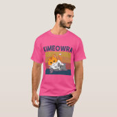  Kimeowra Jiu Jitsu Kimura N' Kawaii Cat T-shirt (Voorkant volledig)