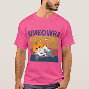  Kimeowra Jiu Jitsu Kimura N' Kawaii Cat T-shirt