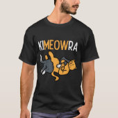 Kimeowra Katten Mial BJJ Mma T-shirt (Voorkant)