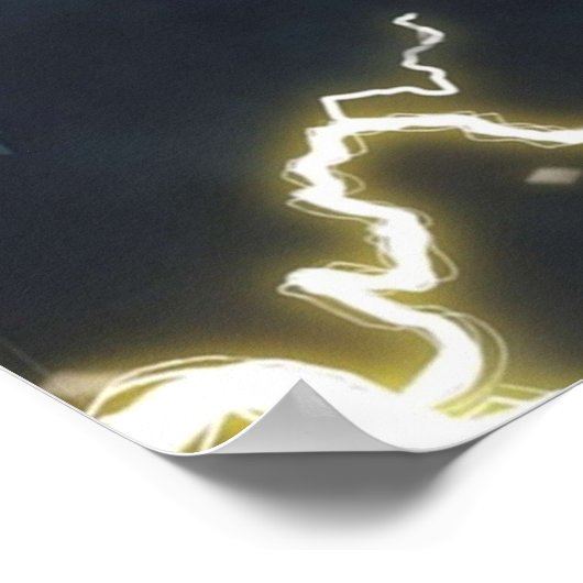 Kimetsu no Yaiba Cool Zenitsu Poster (Hoek)