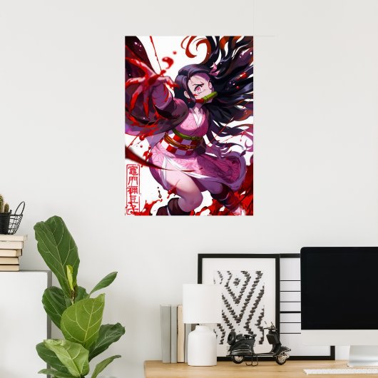 Kimetsu no Yaiba Nezuko Poster (Thuiskantoor)