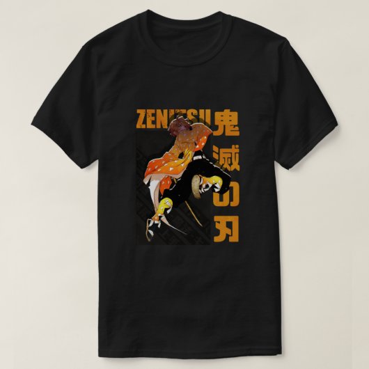 Kimetsu no Yaiba - Zenitsu Agatsuma T-shirt (Design voorkant)