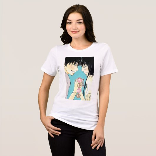 Kimi ni Todoke Tri-Blend Shirt (Voorkant volledig)