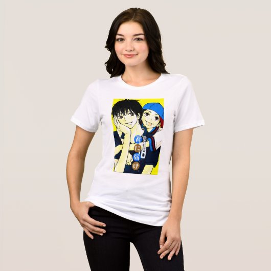  Kimi ni Todoke Tri-Blend Shirt (Voorkant volledig)