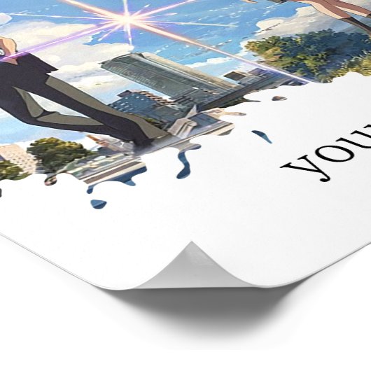 Kimi no na wa jouw naam poster (Hoek)