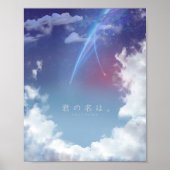 Kimi no na wa - SKY Poster (Voorkant)