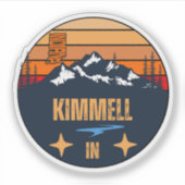 Kimmell, Indiana Sticker (Voorkant)