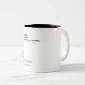 Kimmo Lahtonen - Tampere University of Technology Tweekleurige Koffiemok (Voorkant rechts)