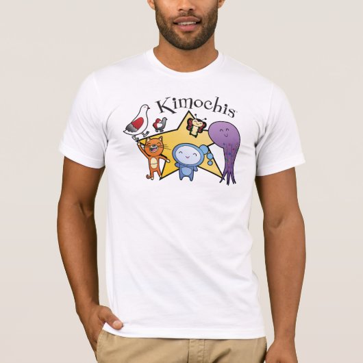 Kimochis Karakter T-Shirt (*Zacht) (Voorkant)