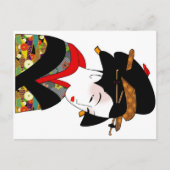 Kimono Briefkaart (Voorkant)