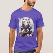 Kimono Cat 2 T-shirt (Voorkant)