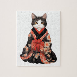 Kimono Cat Legpuzzel
