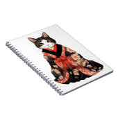 Kimono Cat Notitieboek (Rechterzijde)