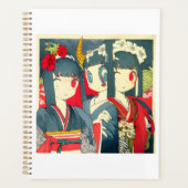 kimono demon notitieboek (Voorkant)