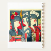 kimono demon notitieboek (Achterkant)