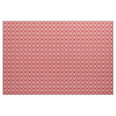 Kimono, donkerrood en wit stof (Yard (91,4 cm))