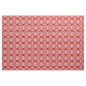Kimono, donkerrood en wit stof (Fat Quarter)