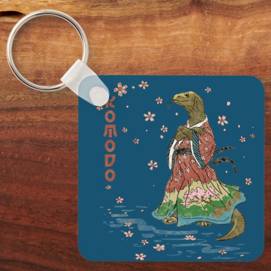 Kimono Dragon Sleutelhanger (Voorkant)