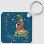 Kimono Dragon Sleutelhanger (Achterkant)
