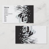 Kimono Floral Visitekaartje (Voorkant / Achterkant)