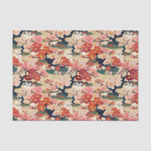 Kimono geïnspireerd Japans patroon weefsel Papier