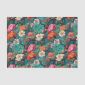 Kimono geïnspireerd Japans patroon weefsel Papier (Voorkant)