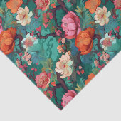 Kimono geïnspireerd Japans patroon weefsel Papier (Detail)