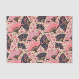 Kimono geïnspireerd Japans patroon weefsel Papier
