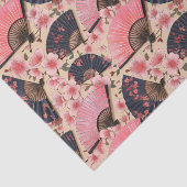 Kimono geïnspireerd Japans patroon weefsel Papier (Detail)