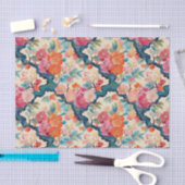 Kimono geïnspireerd Japans patroon weefsel Papier (Craft)