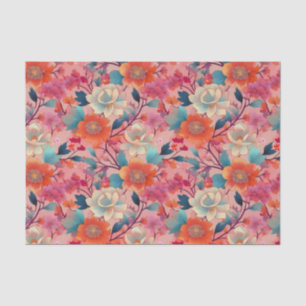 Kimono geïnspireerd Japans patroon weefsel Papier