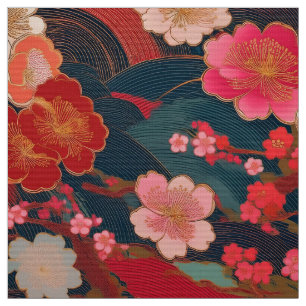 Kimono geïnspireerde Japanse stof
