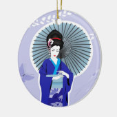 Kimono & Geisha Girl Ornament (Links)